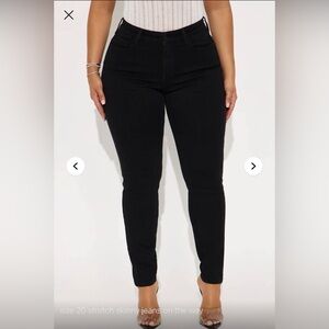 Fashion Nova Black Skinny Jeans